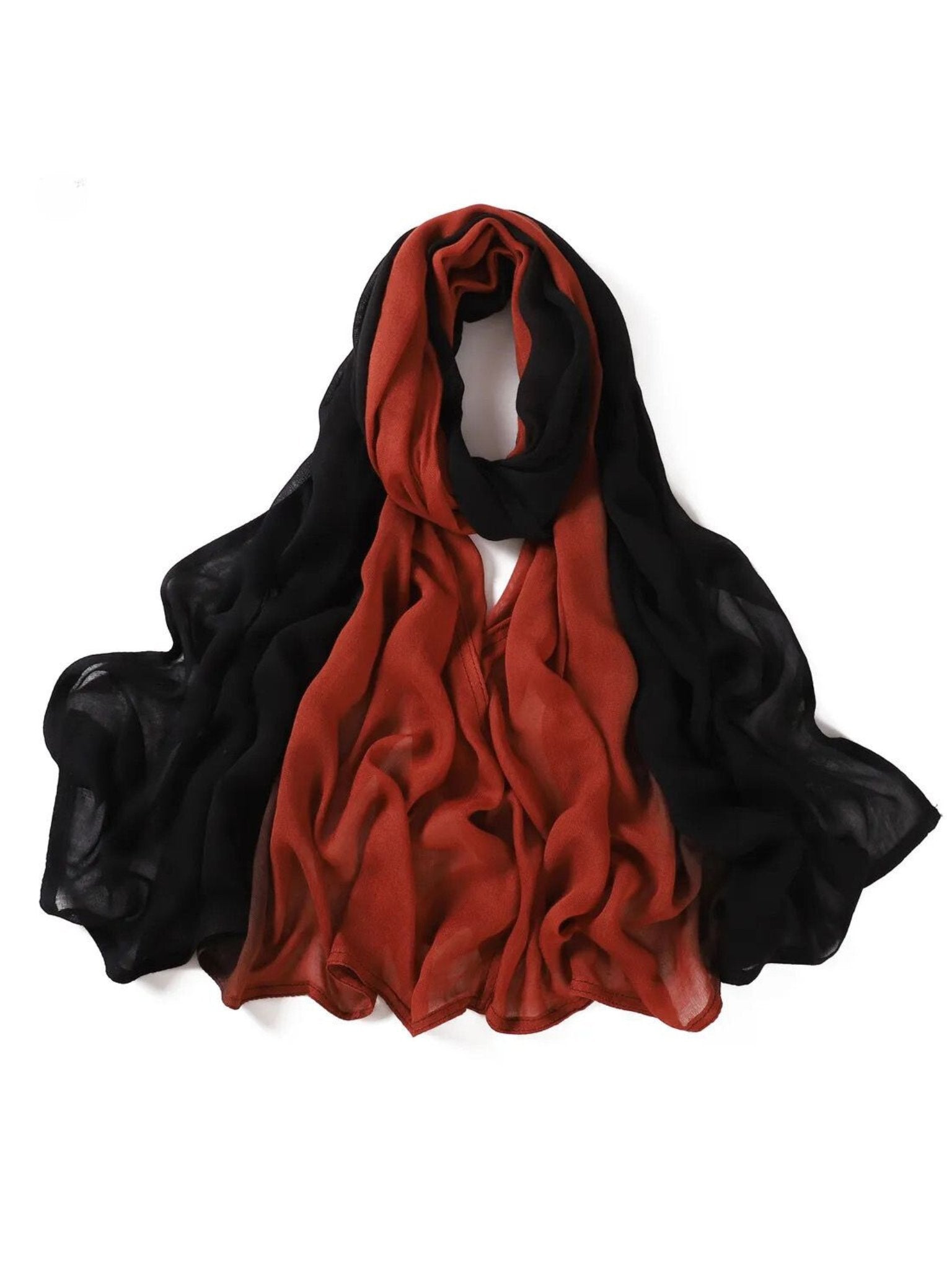 Modal Ombre Hijab - Flame Dusk